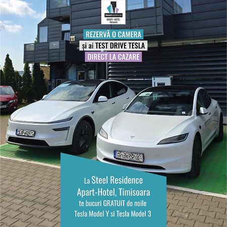 Apartments Steel Residence- Tesla Drive Experience Timişoara Exterior foto